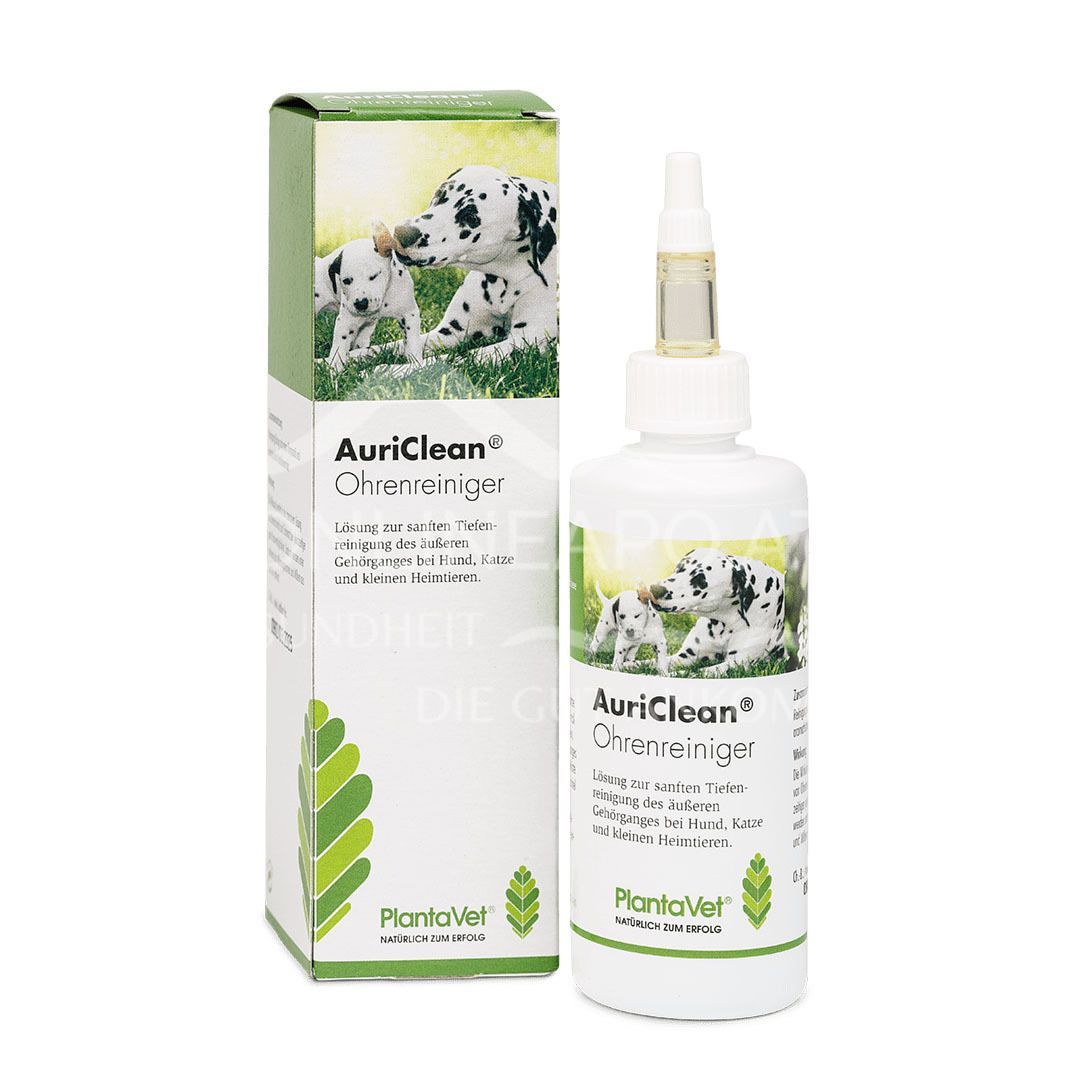 PlantaVet® AuriClean® Ohrenreiniger Lösung für Hunde und Katzen