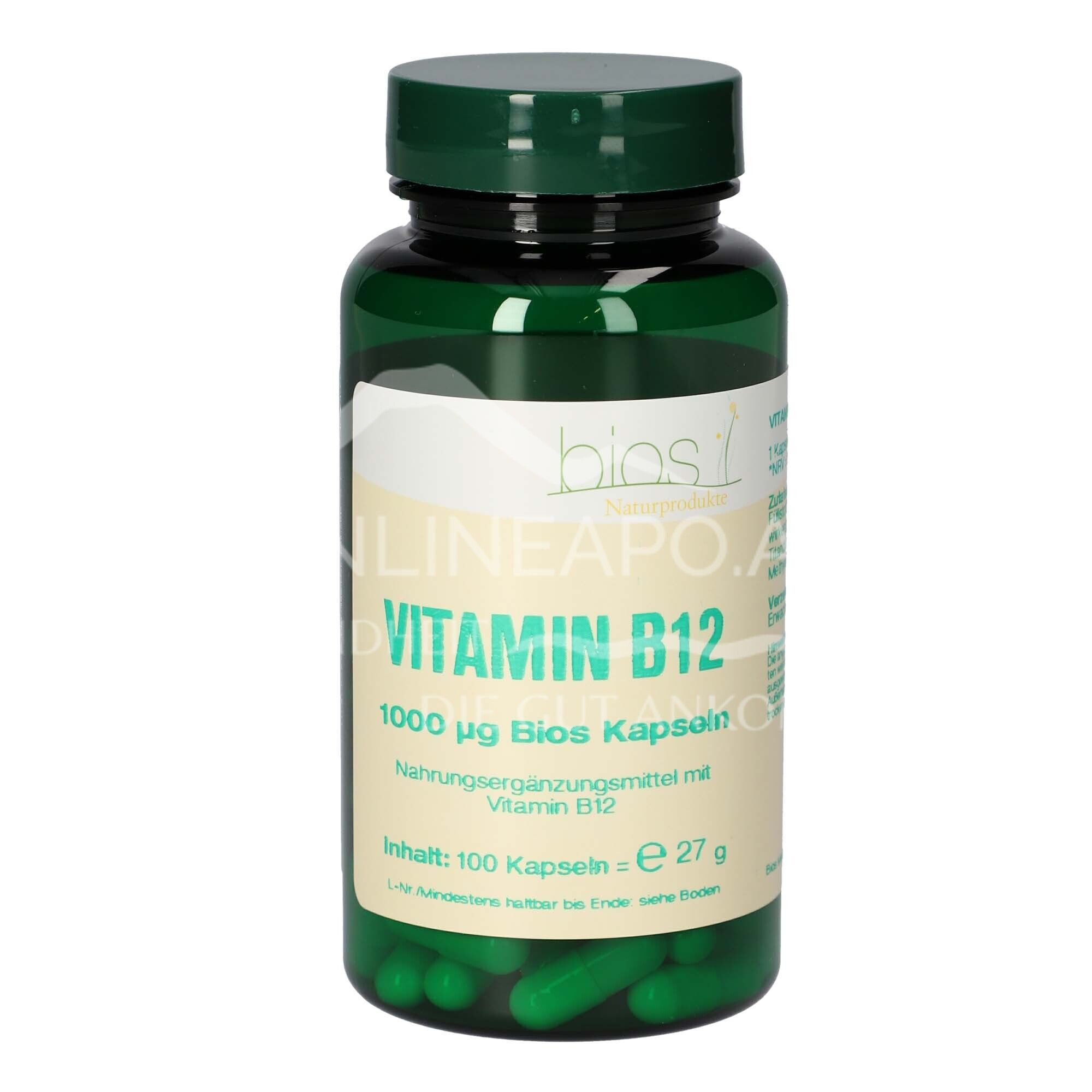 Bios Vitamin B12 1000 mcg Kapseln