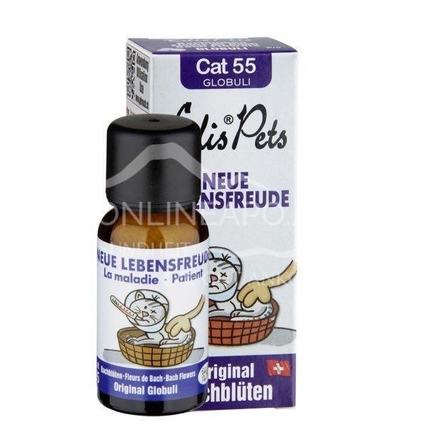 Edis Pets® Cat Bio - Neue Lebensfreude Bachblüten Globuli für Katzen