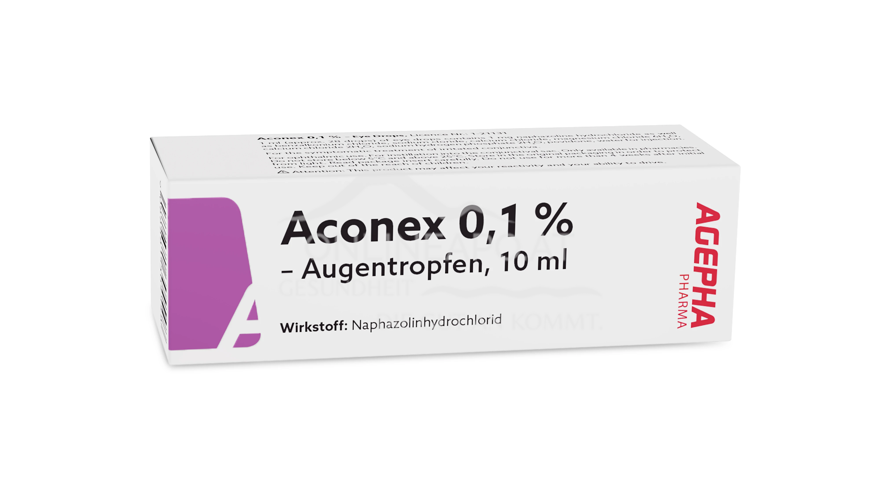 Aconex 0,1% Augentropfen