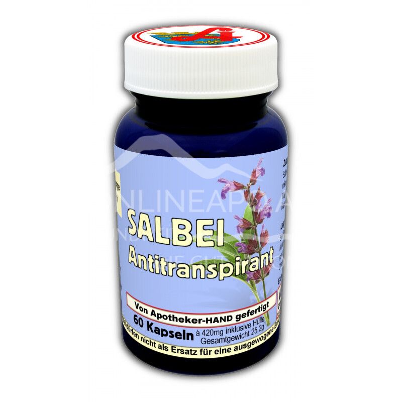 Sage antiperspirant capsules