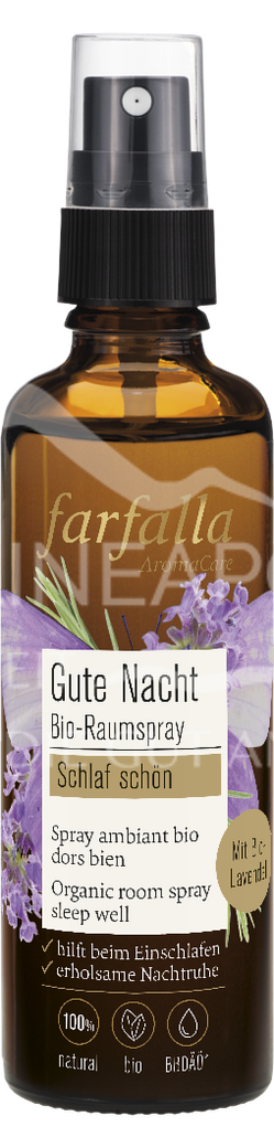 Farfalla Gute Nacht Bio-Raumspray, Schlaf schön, Lavendel