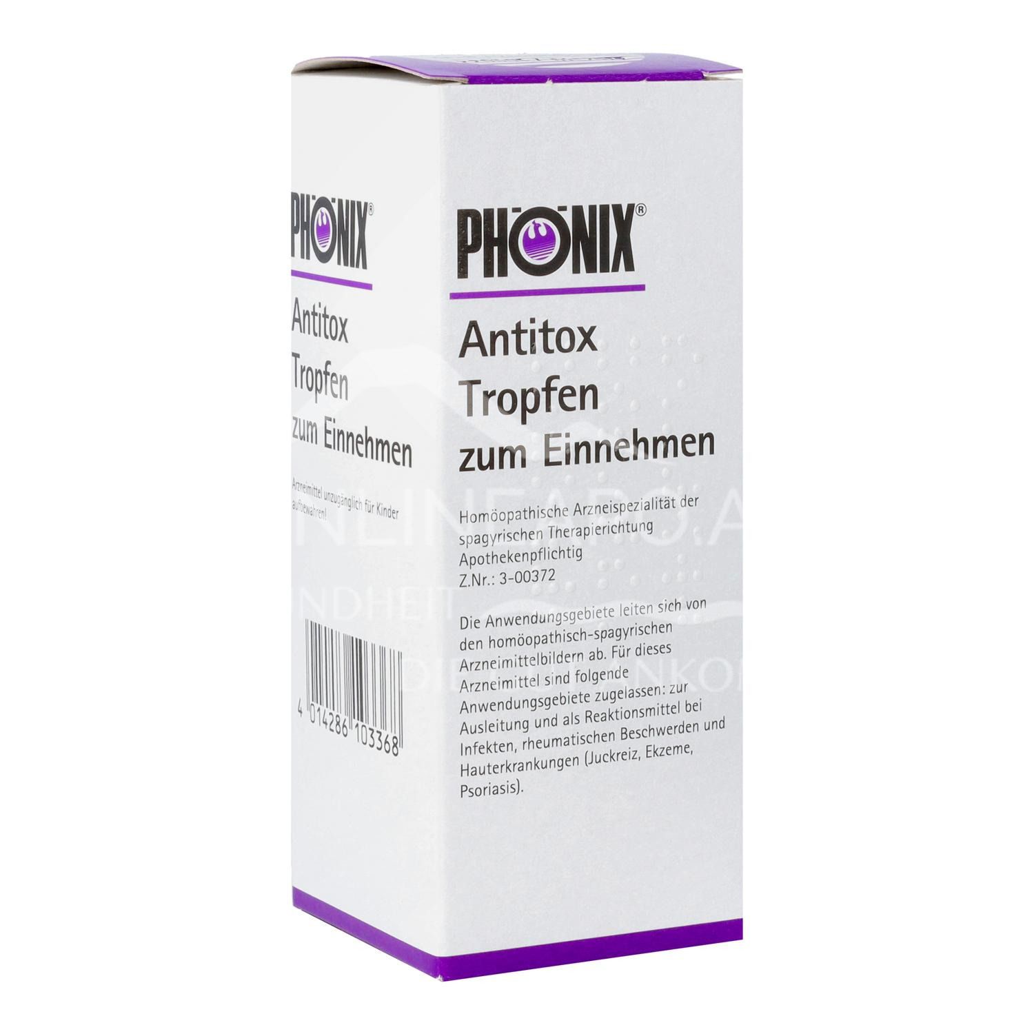 Phönix® Antitox Tropfen zum Einnehmen