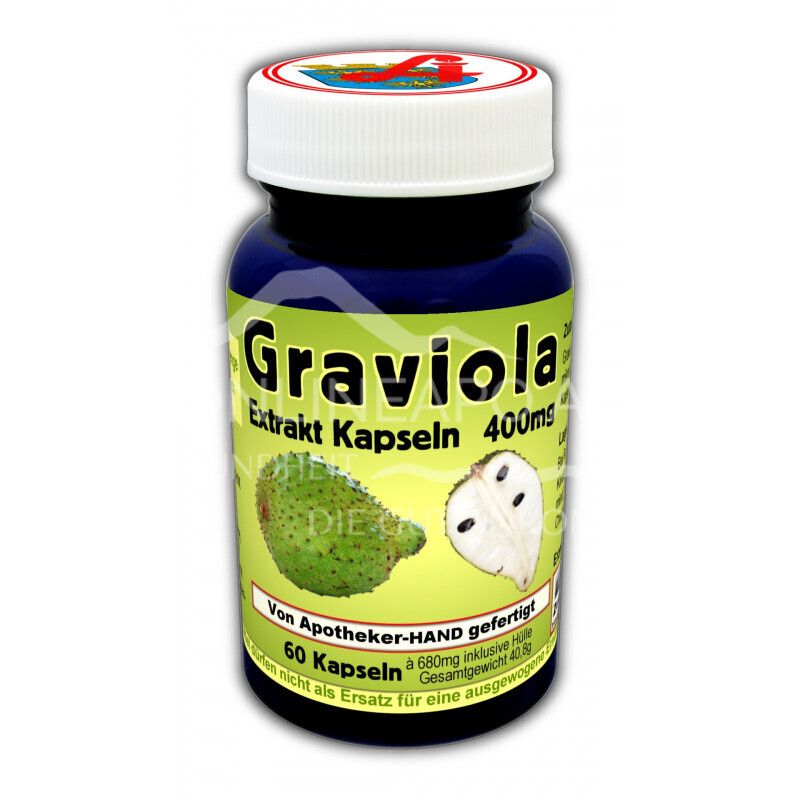 Graviola 400 mg extract capsules