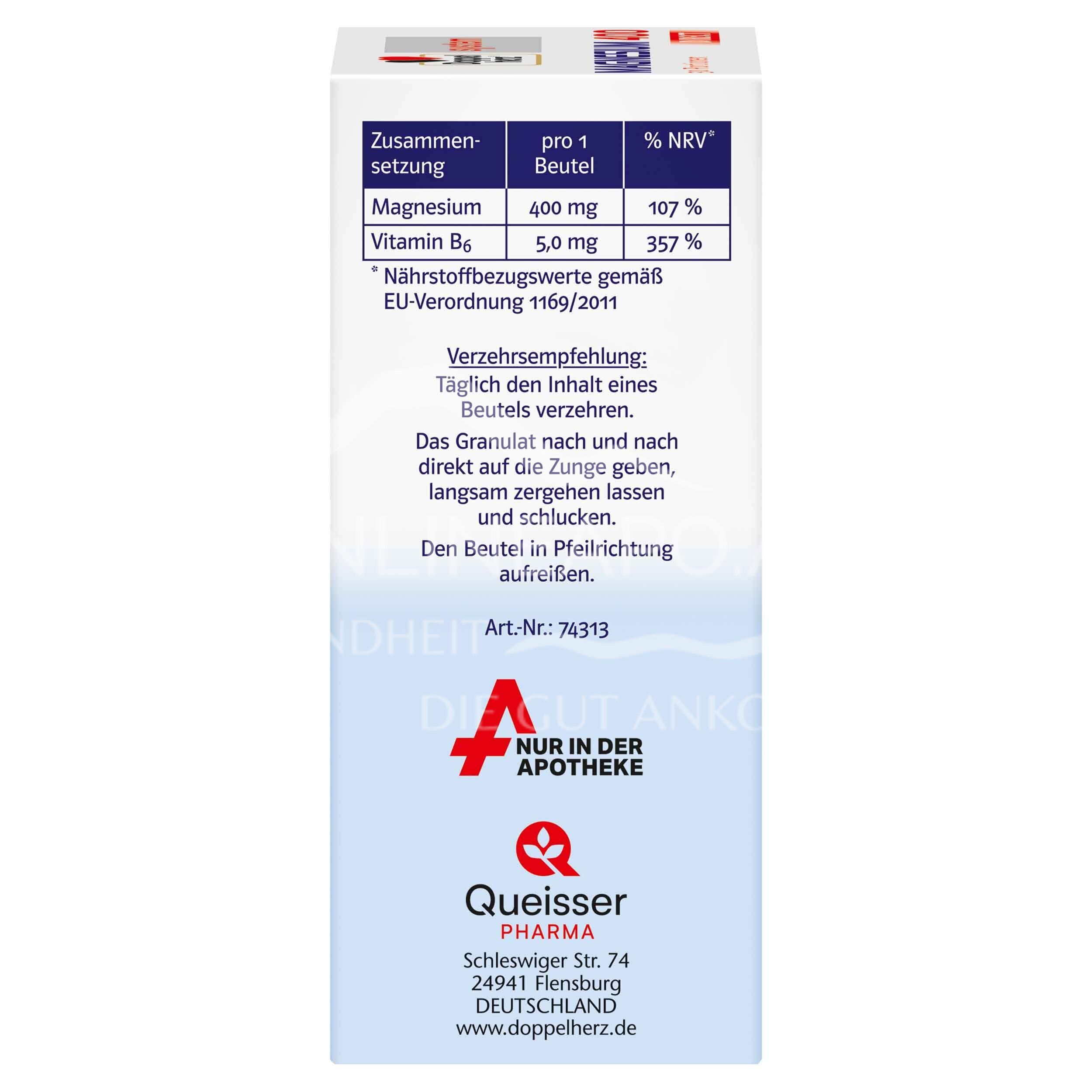 Doppelherz system MAGNESIUM 400 DIRECT Granulat Sticks