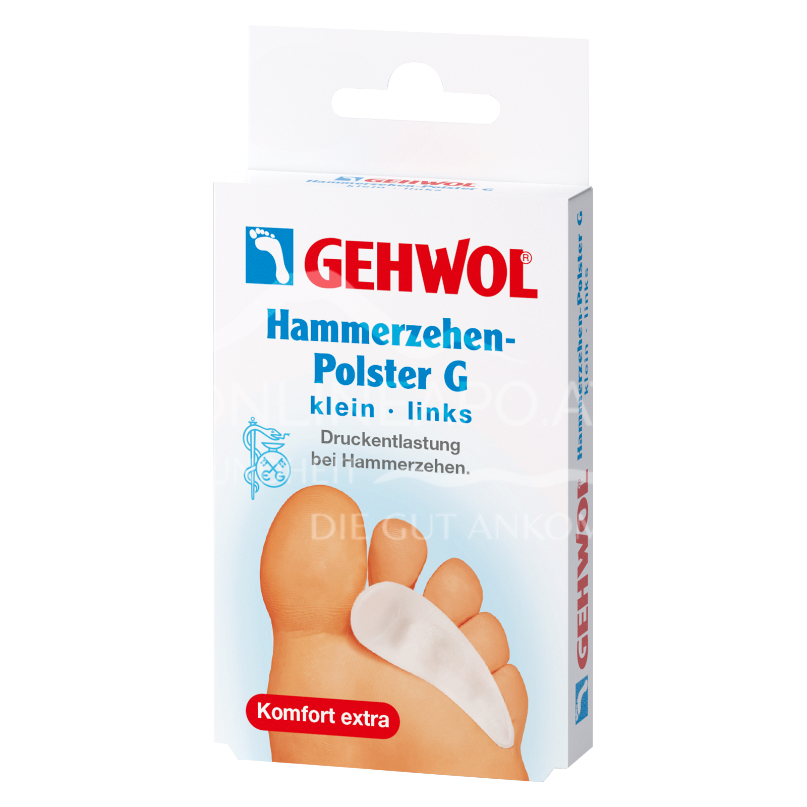 GEHWOL® Hammerzehen-Polster G klein - links
