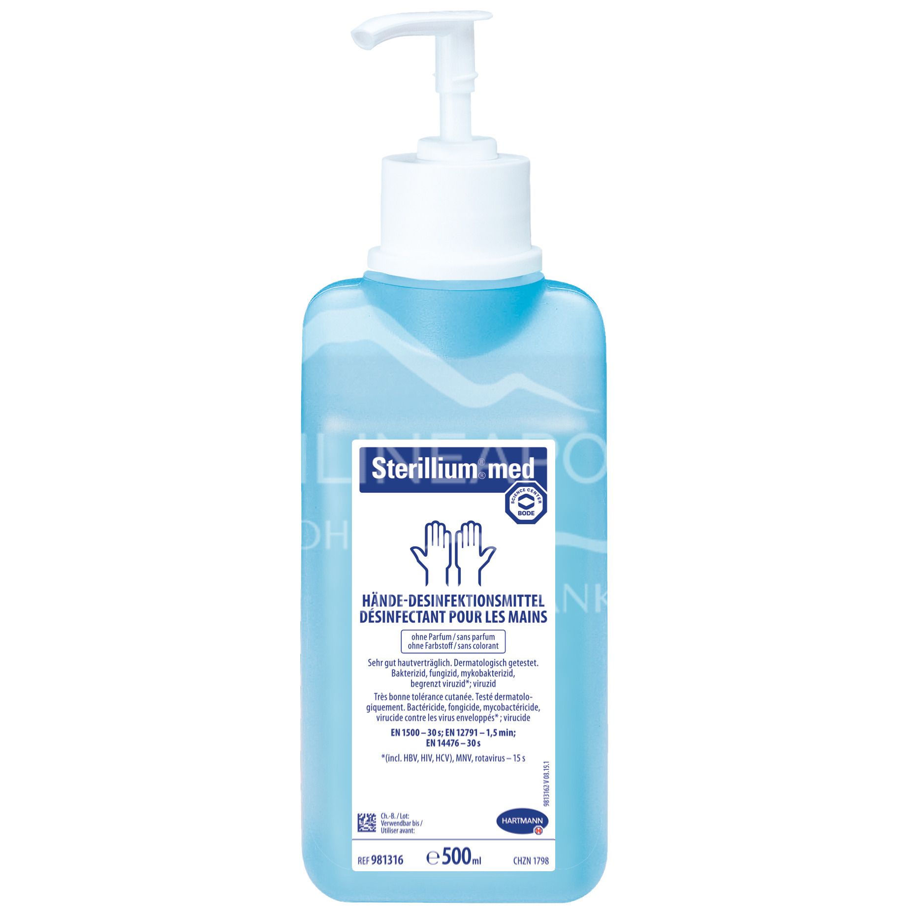 Sterillium® med Hände-Desinfektionsmittel mit Pumpe