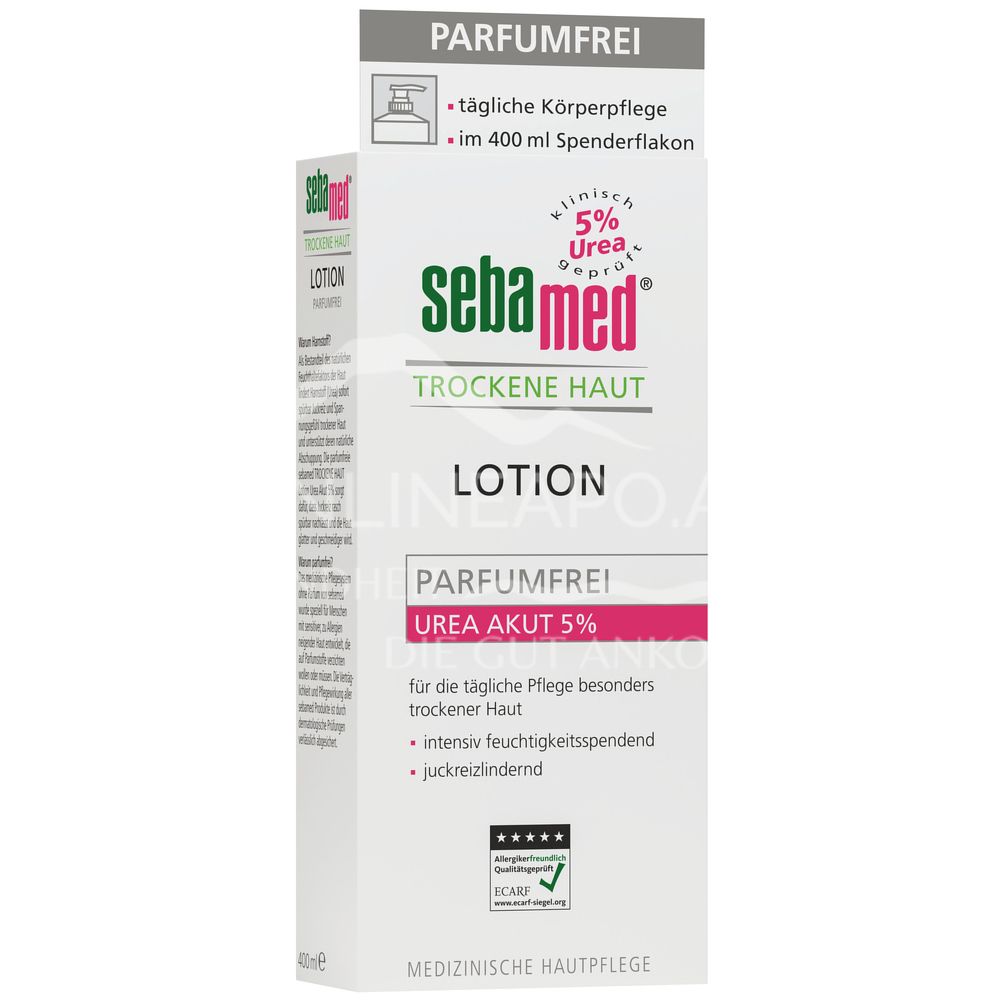 Sebamed Trockene Haut Lotion Urea Akut 5% parfumfrei