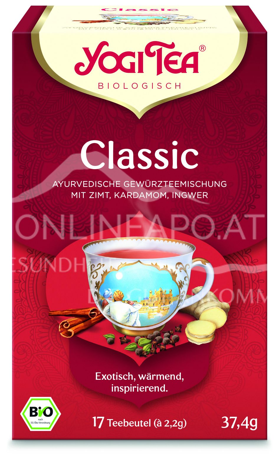 Yogi Tea Classic - Ayurvedic spice tea blend