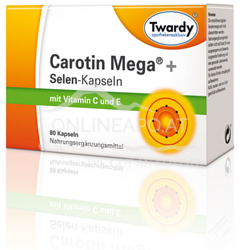 Twardy Carotin Mega®+Selen Kapseln