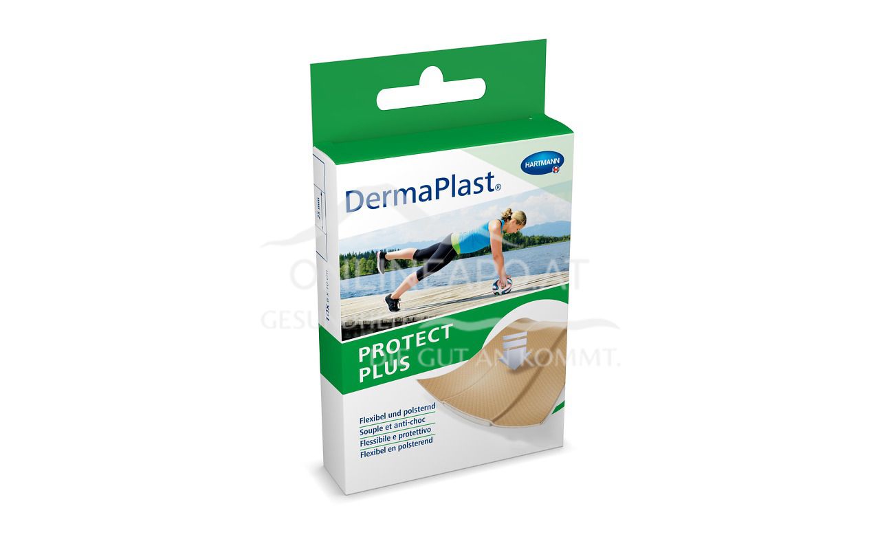DermaPlast® PROTECT PLUS plaster strips 19 x 72 mm