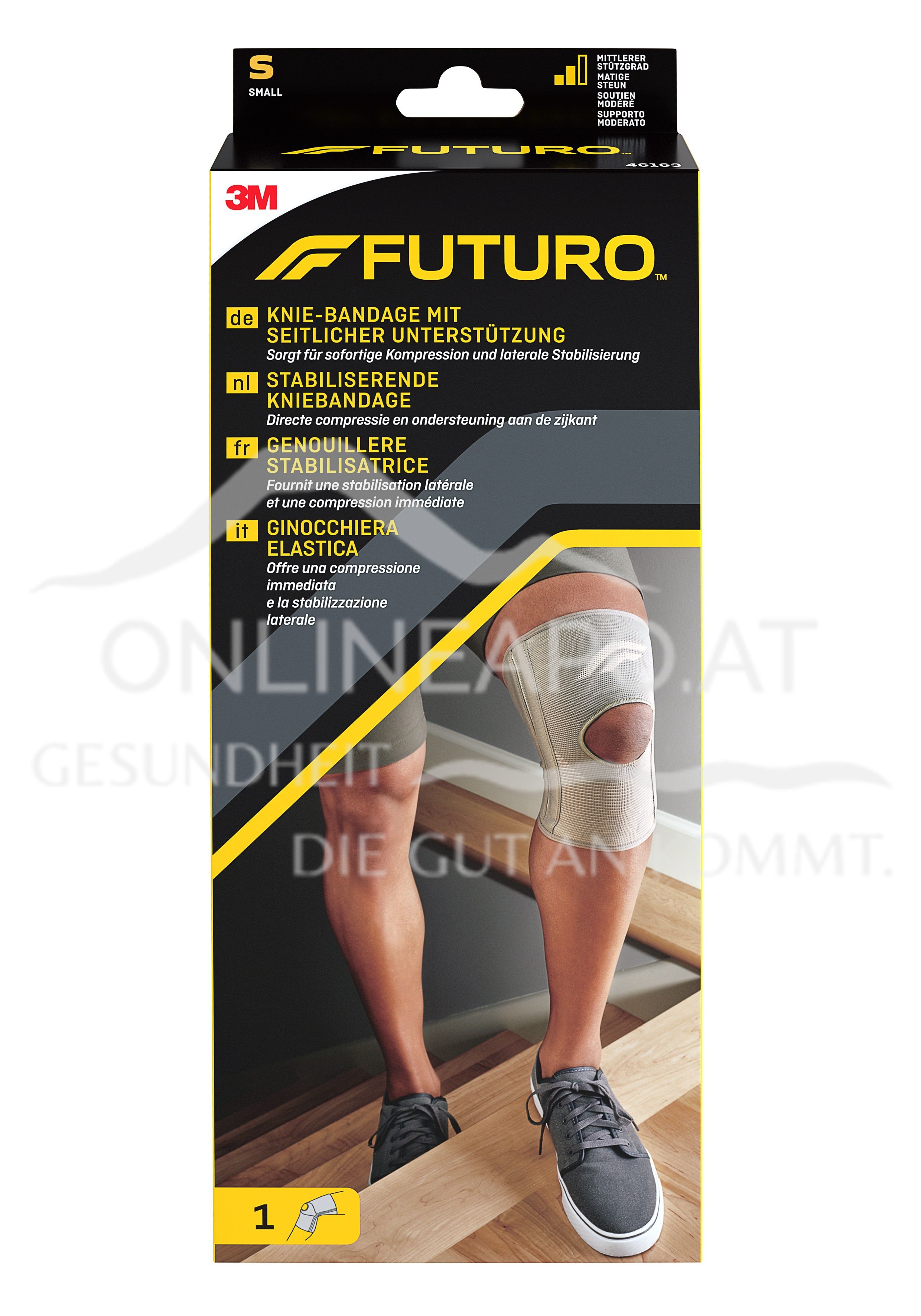 3M Futuro knee support with lateral support 46163, size S