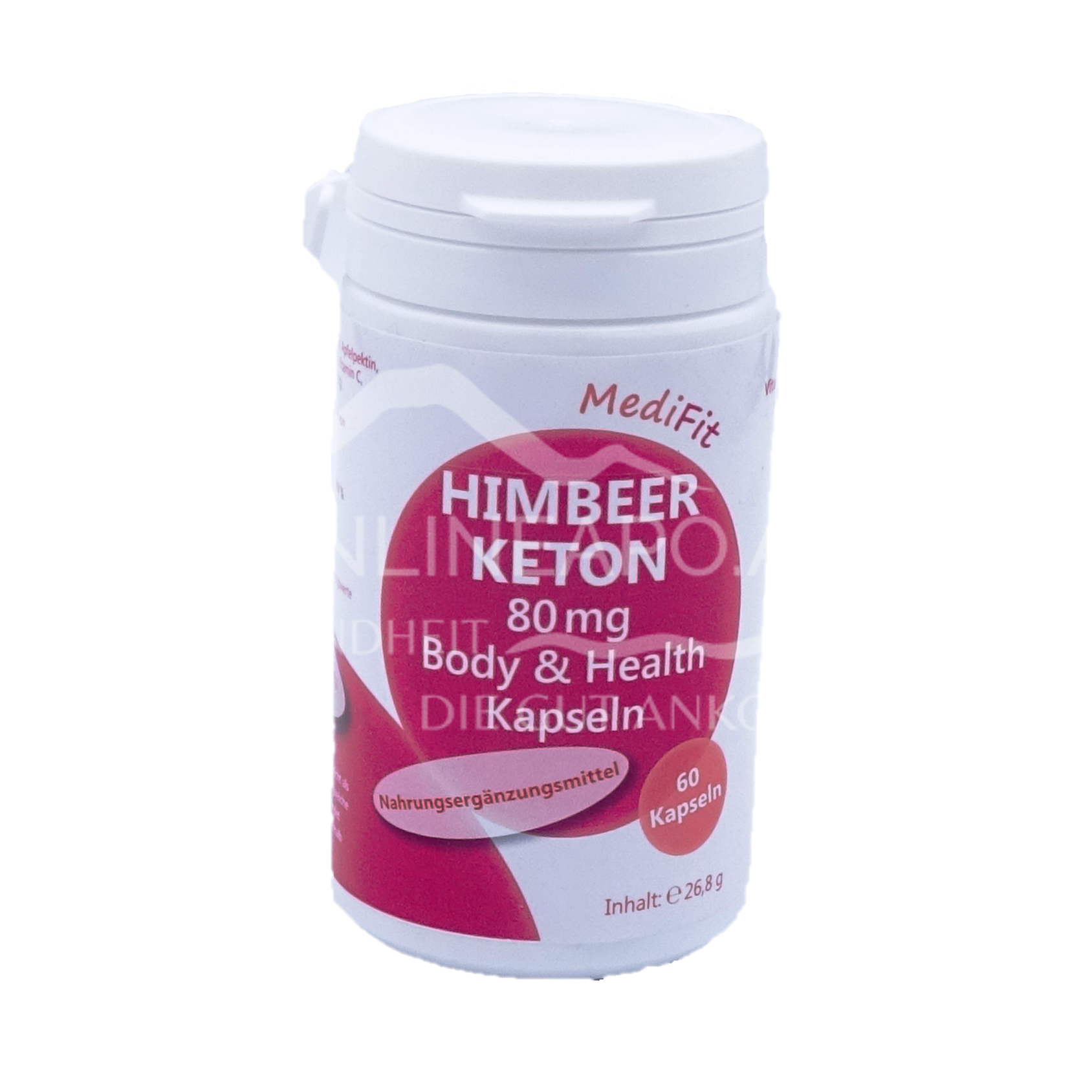 Himbeerketon 80 mg Body & Health Kapseln