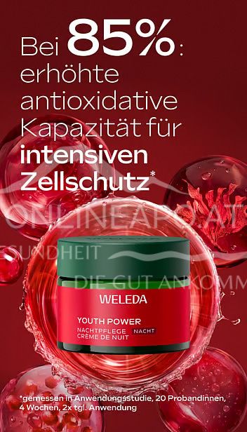 Weleda Youth Power Nachtpflege Creme - Granatapfel