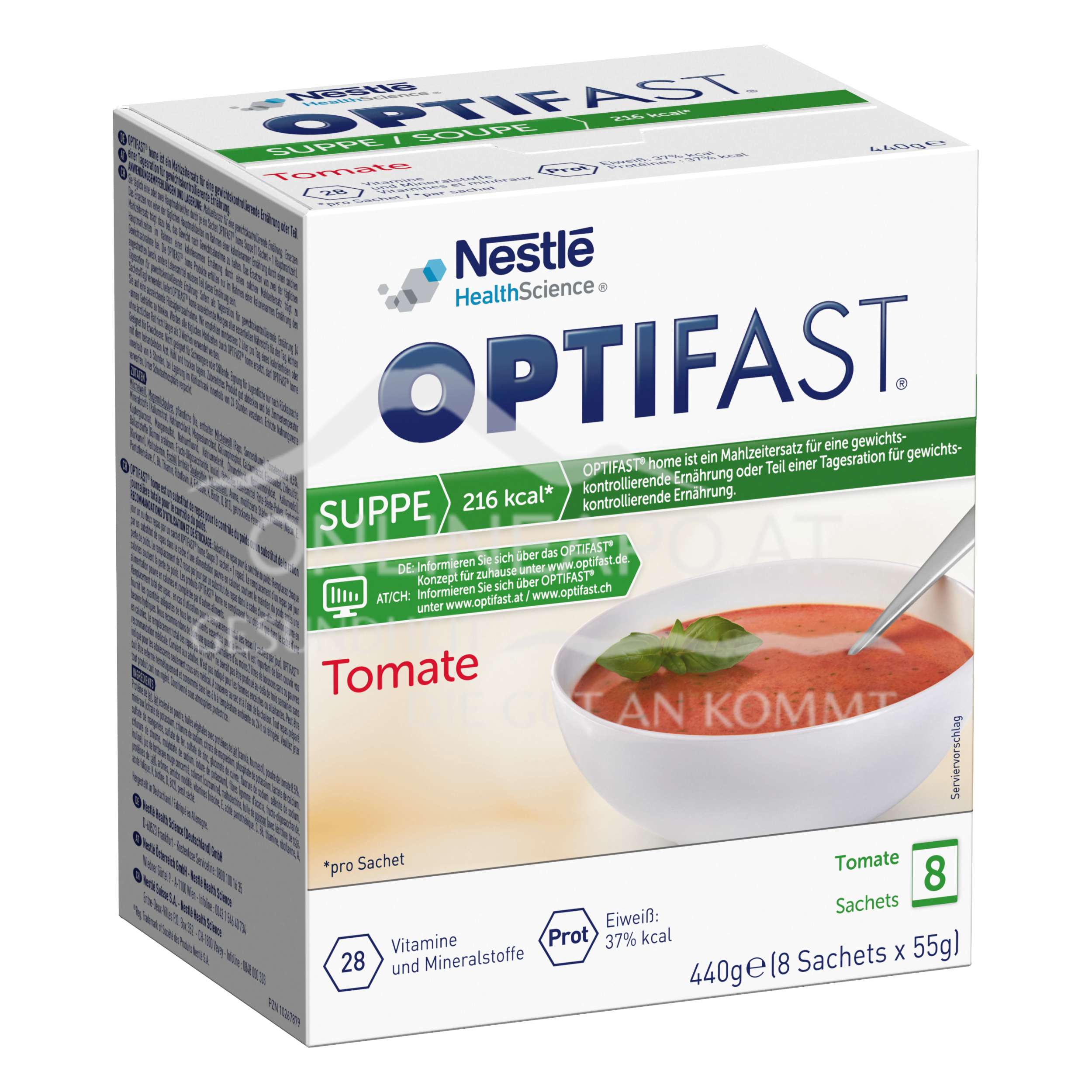 OPTIFAST® Suppe Tomate 8x55g