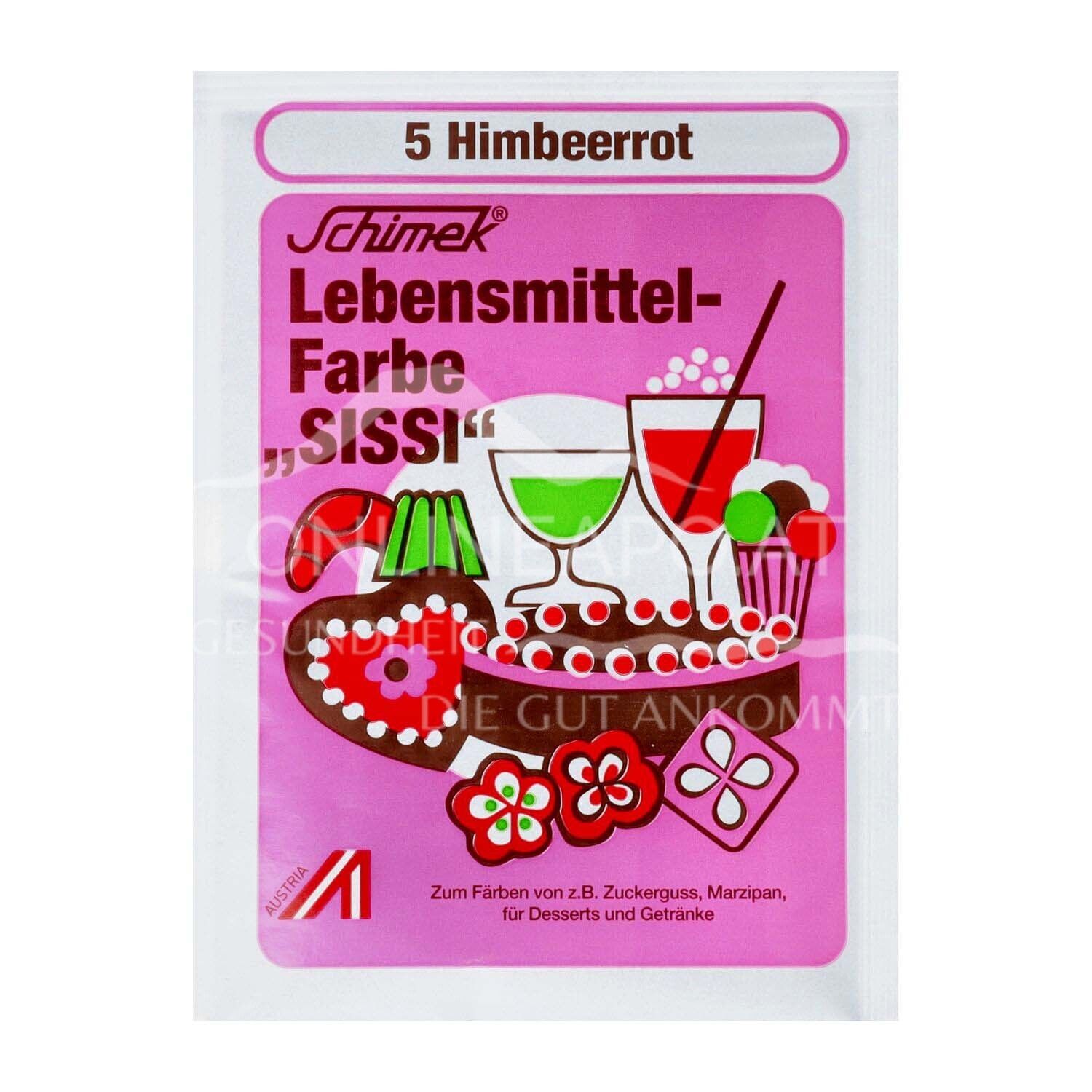 Schimek® Lebensmittelfarbe  "Sissi" - 5 Himbeerrot