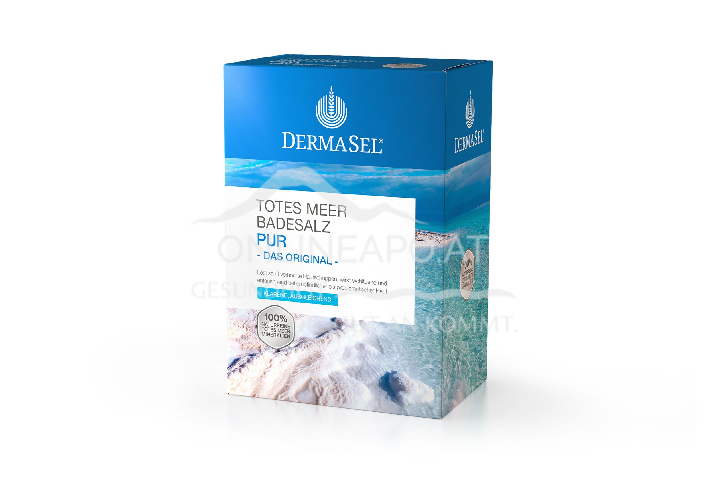 DermaSel® Totes Meer Badesalz Pur