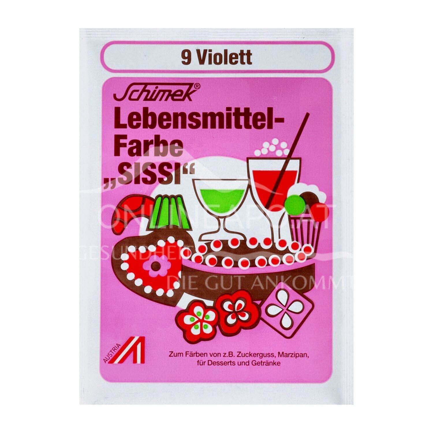 Schimek® Lebensmittelfarbe  "Sissi" - 9 Violett