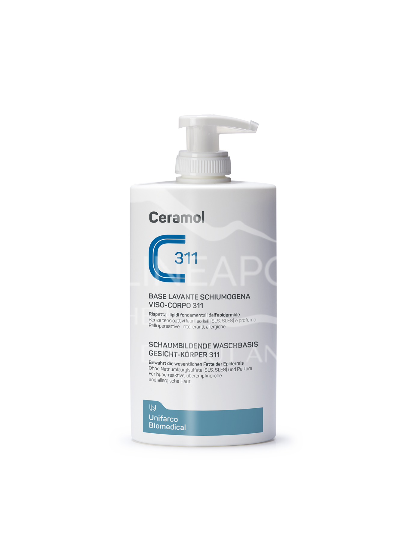 SABE belle Ceramol C 311 Schaumbildende Waschbasis Gesicht-Körper