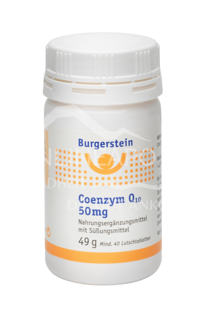 Burgerstein Coenzyme Q10 50mg Lozenges