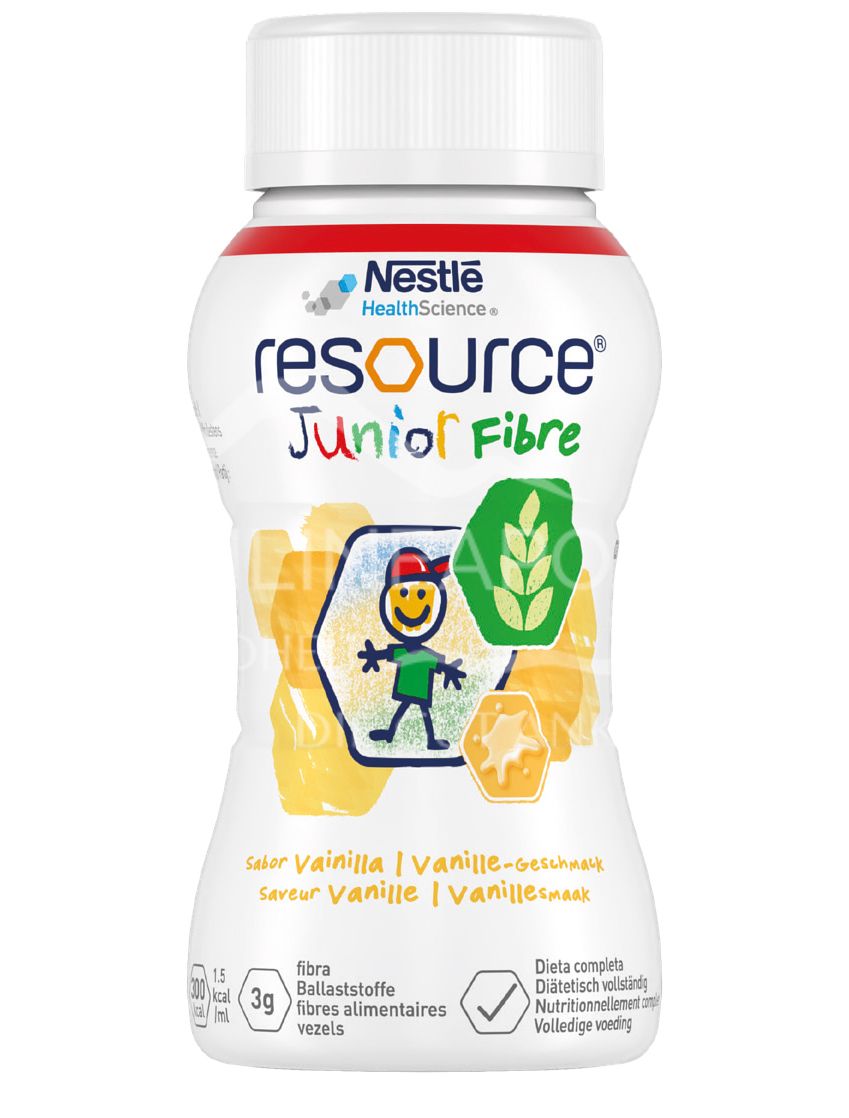 Resource® Junior Fibre Vanille Trinknahrung 200 ml