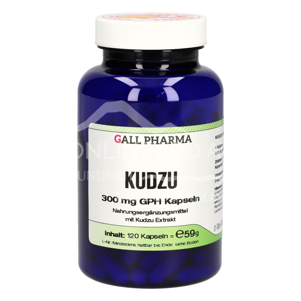 Gall Pharma Kudzu 300 mg capsules