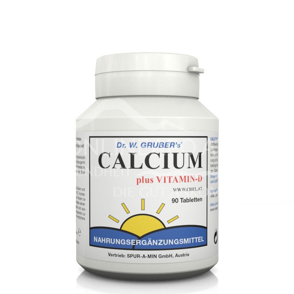 Dr. W. Gruber’s® Calcium Chelat plus Vitamin D Tabletten