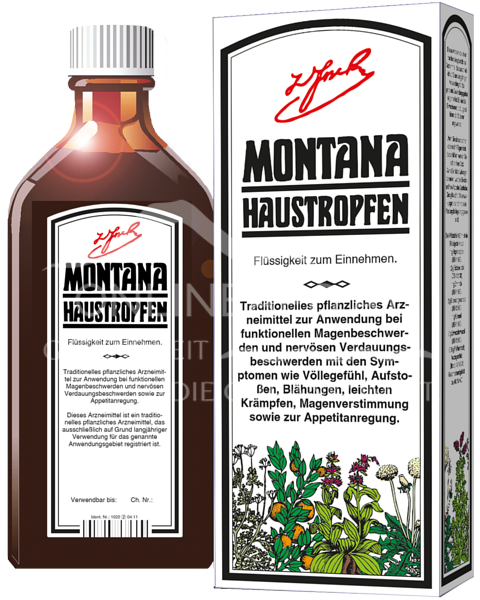 Montana Haustropfen Flüssigkeit zum Einnehmen
