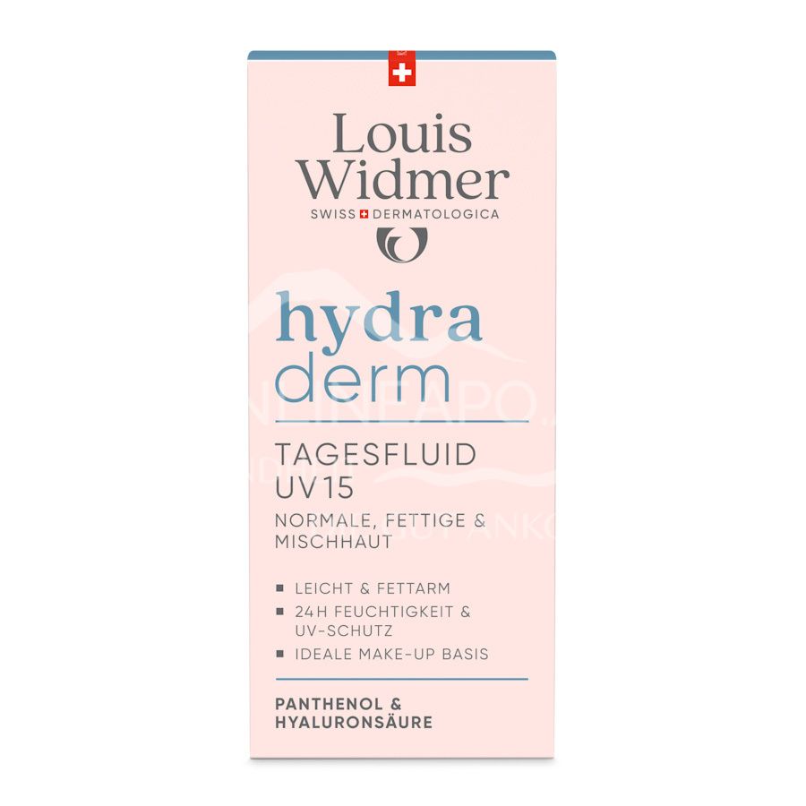 Louis Widmer hydraderm Tagesfluid UV 15 - leicht parfümiert