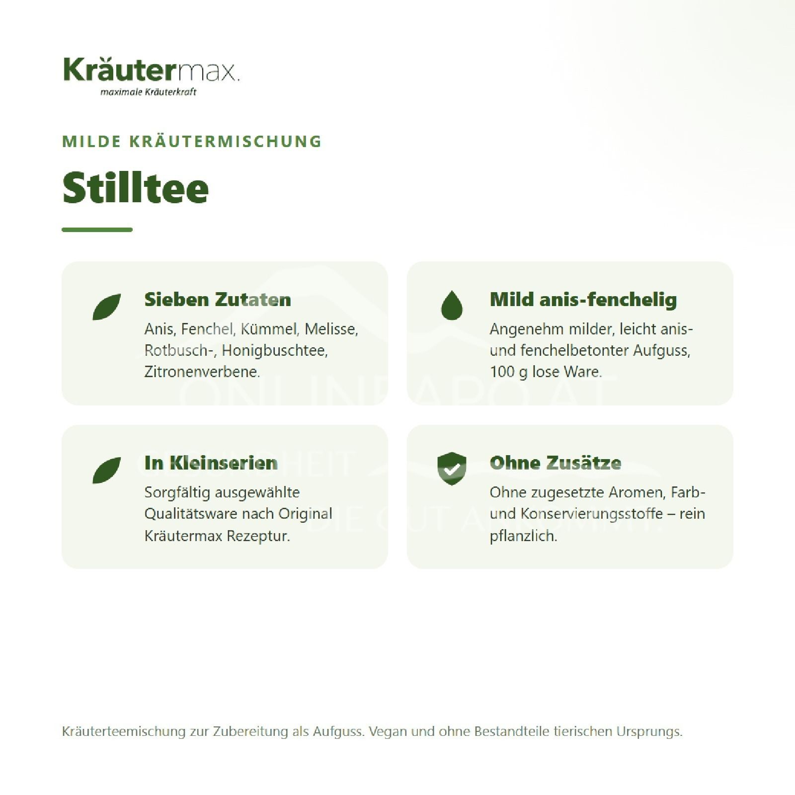 Kräutermax Stilltee