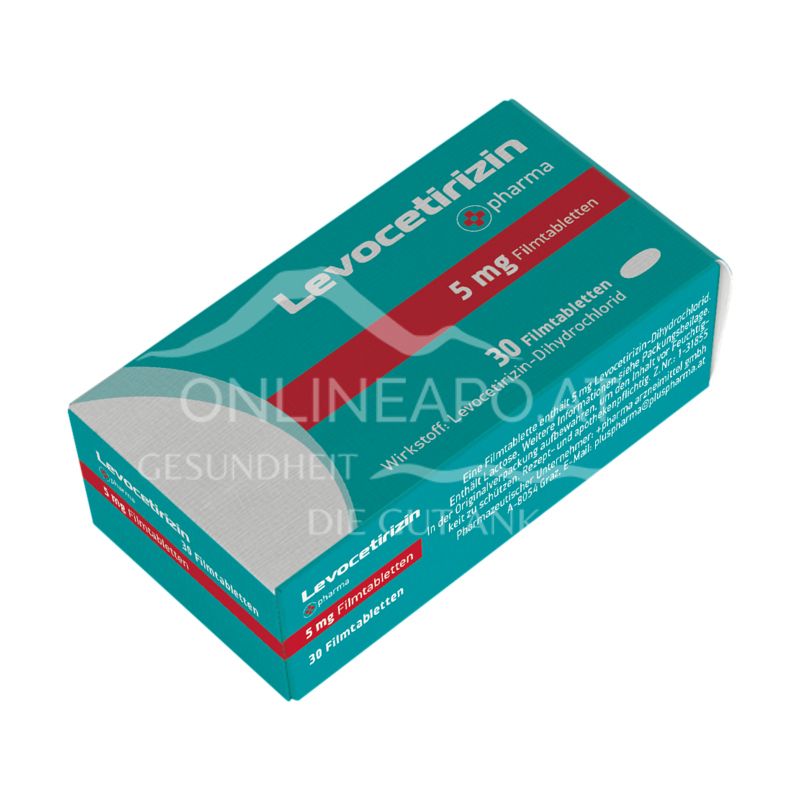 Levocetirizin +pharma 5 mg Filmtabletten
