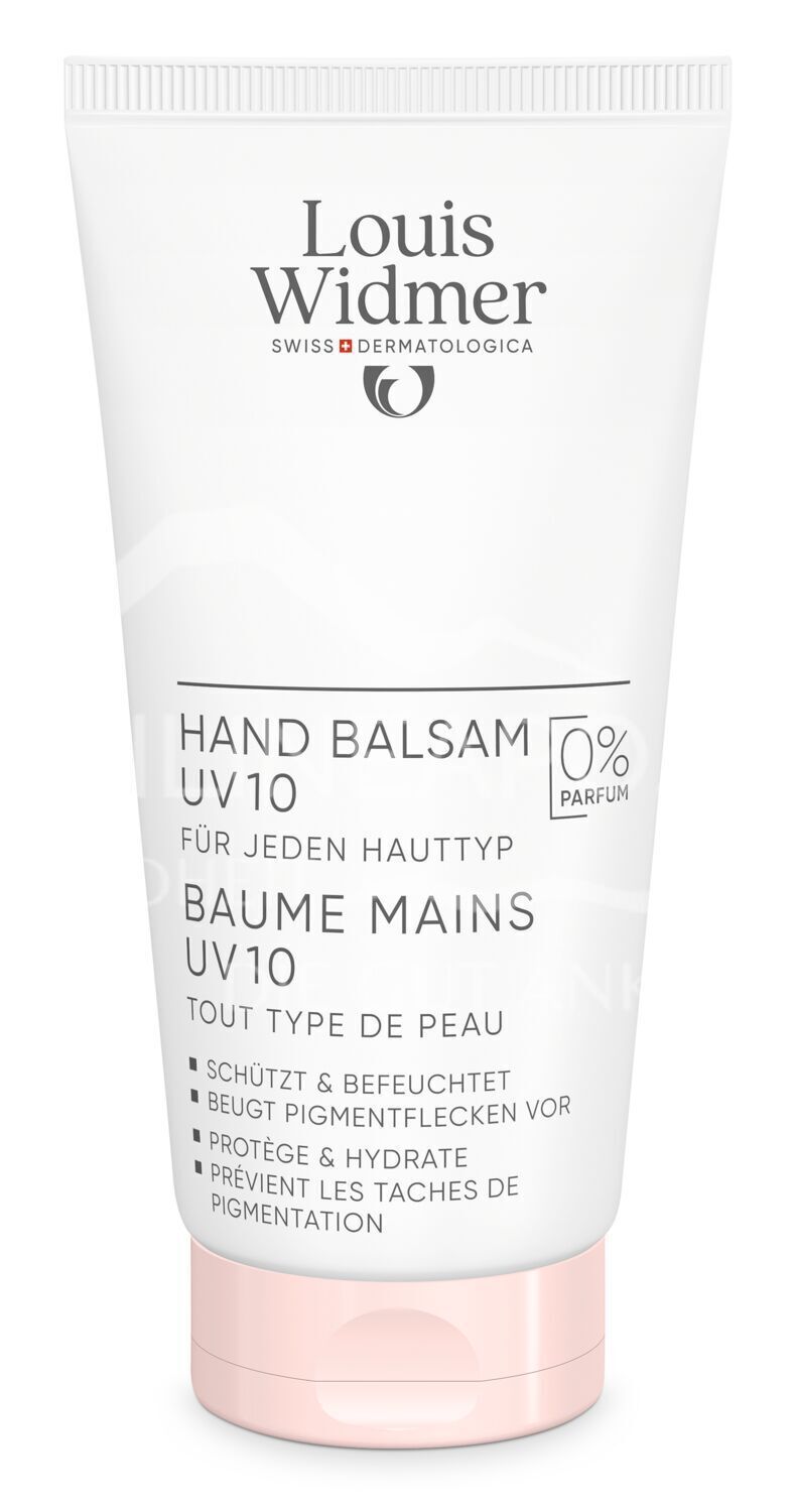Louis Widmer Hand Balsam UV 10 - ohne Parfum