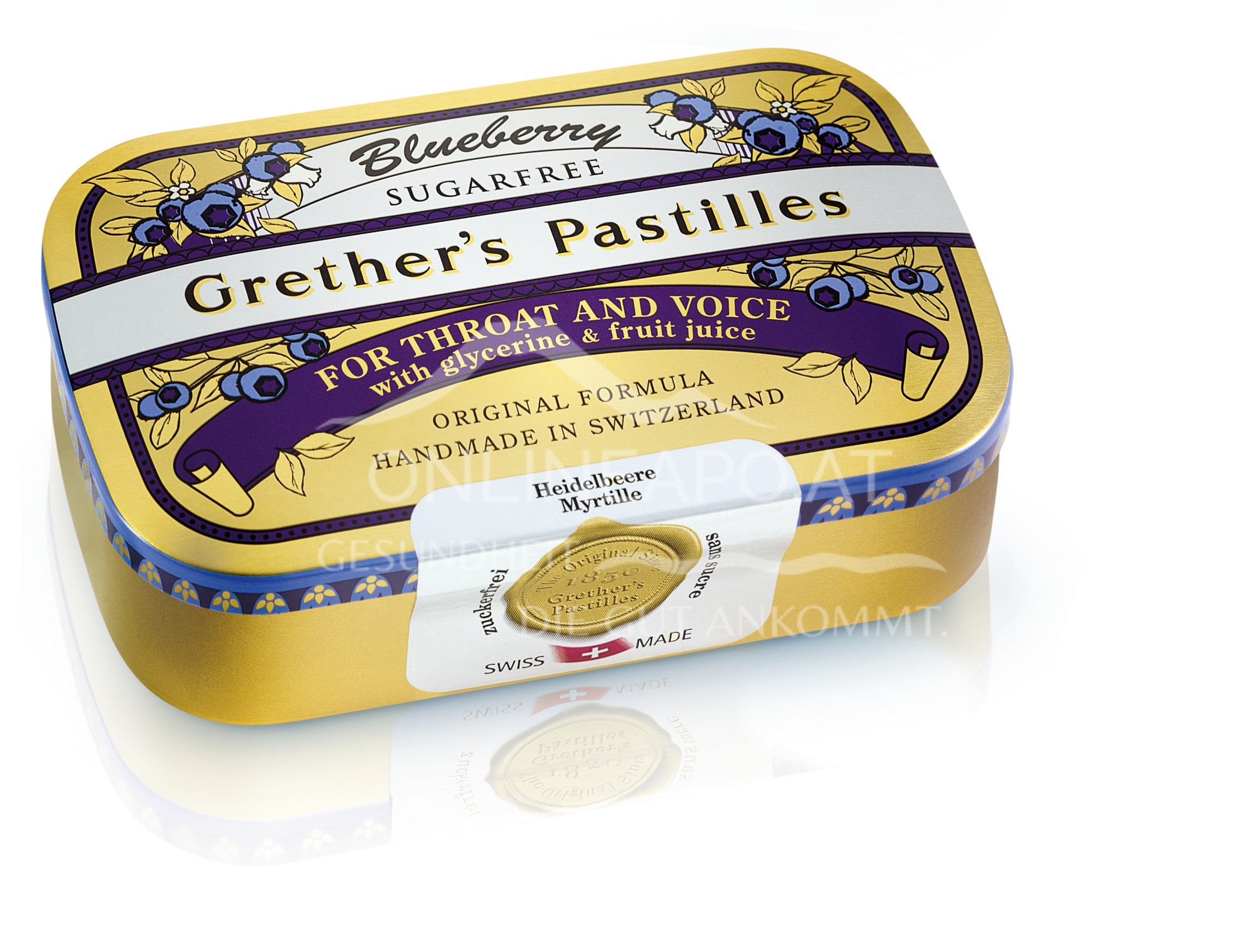 Grether’s Pastilles Blueberry zuckerfrei