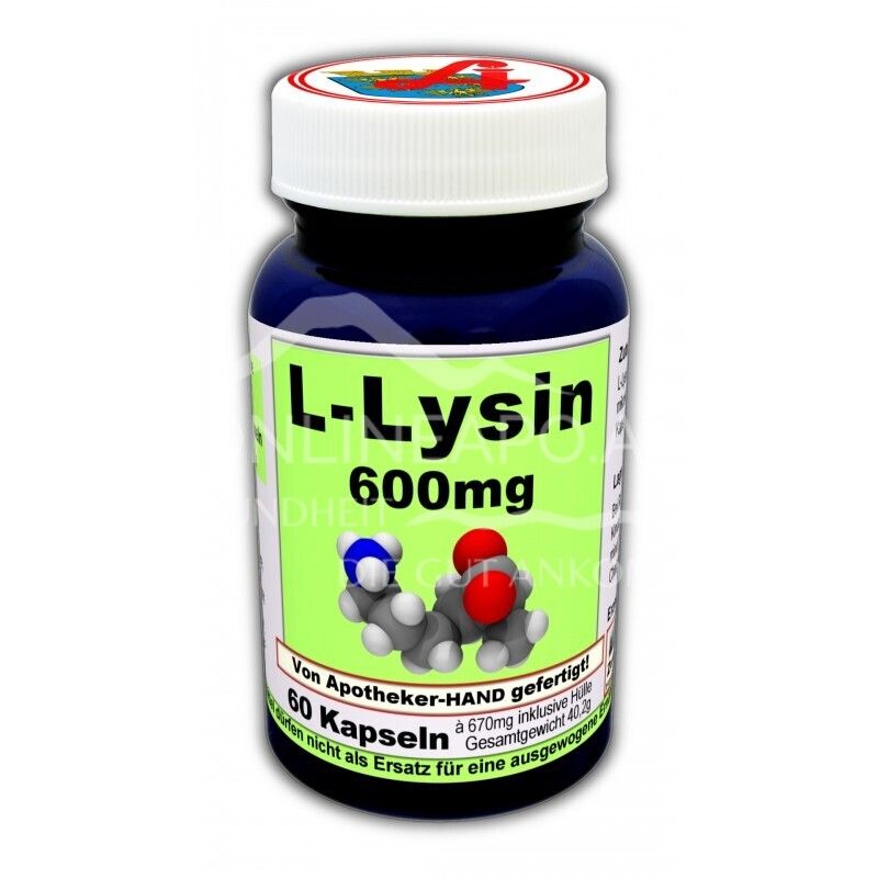 L-Lysin 600 mg Kapseln