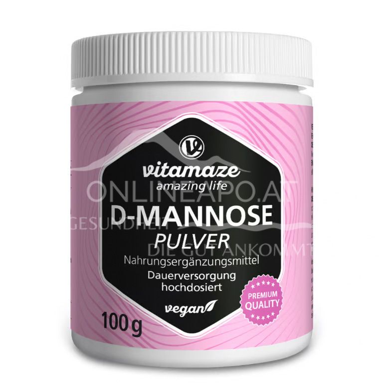 Vitamaze D-Mannose Pulver vegan