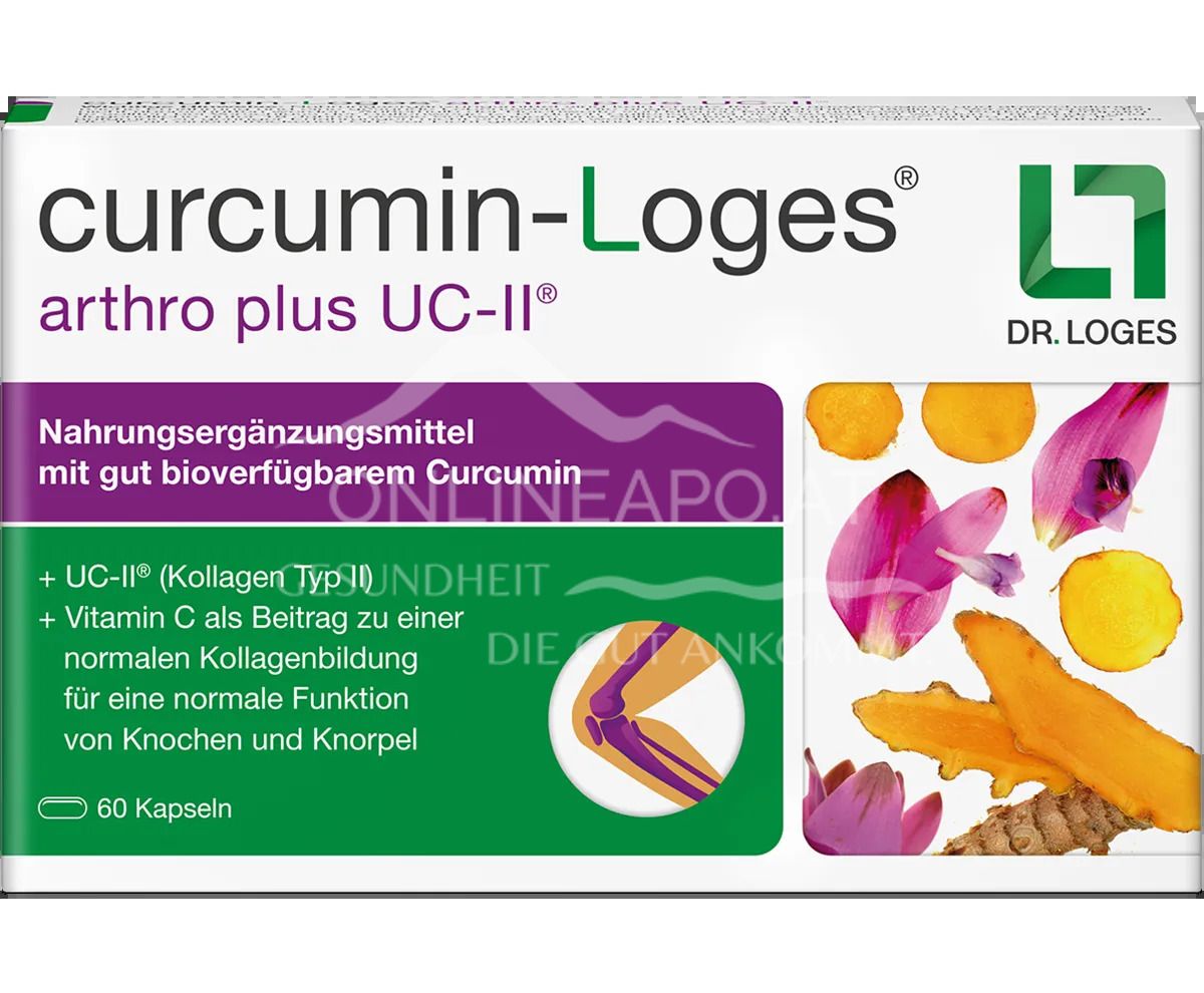 curcumin-Loges® arthro plus UC-II® Kapseln