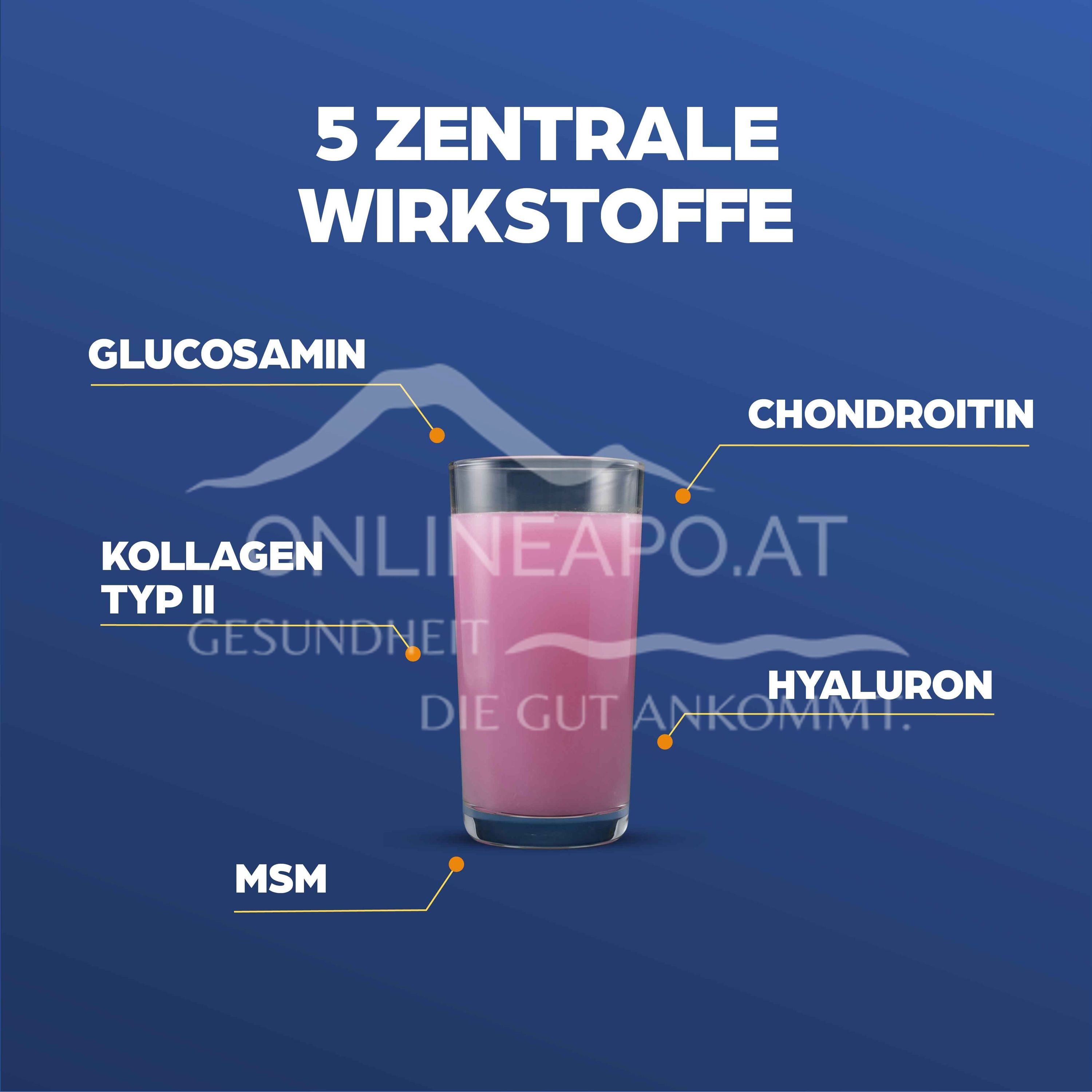 Dr. Böhm® Gelenks complex intensiv Brausegranulat - Himbeere