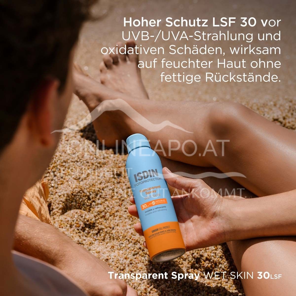 ISDIN Fotoprotector Transparent Spray Wet Skin LSF 30