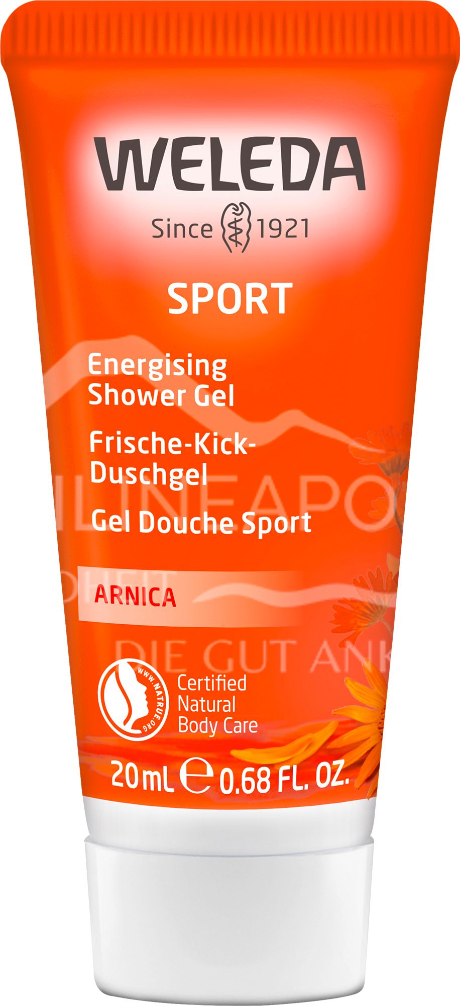 Weleda Sport – Frische-Kick-Duschgel Arnika