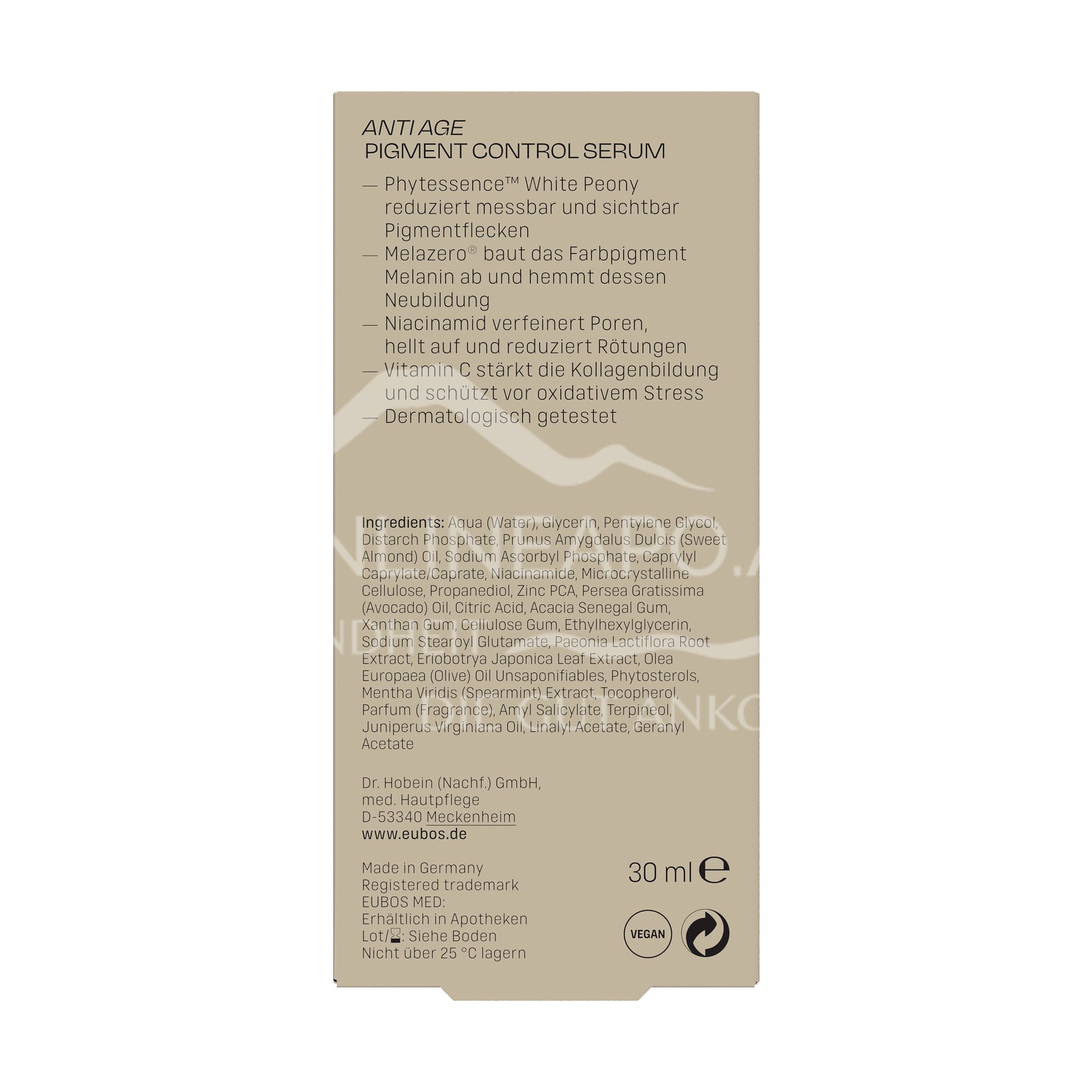 Eubos ANTI AGE PIGMENT CONTROL Serum