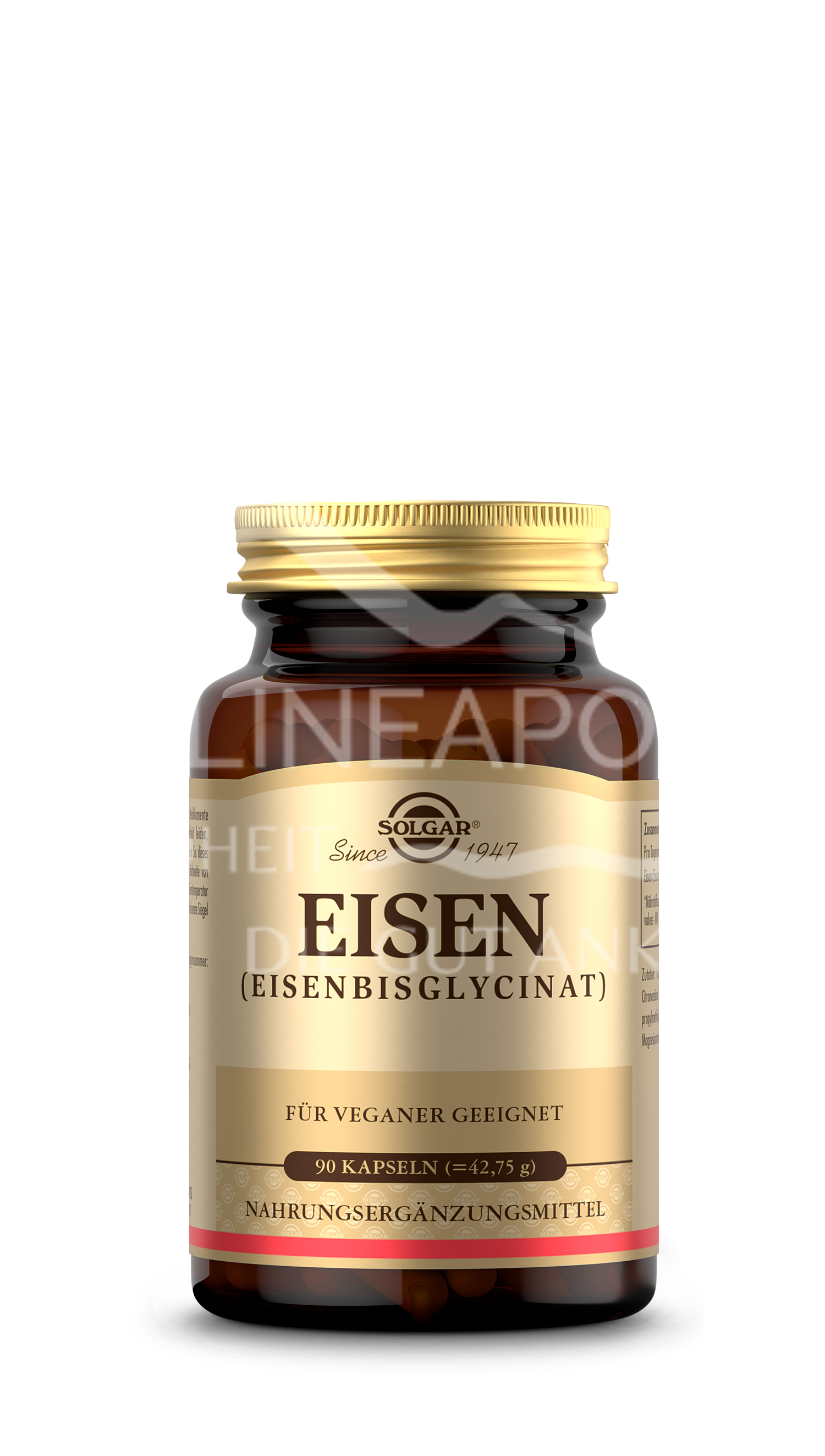 Solgar® Eisen (Eisenbisglycinat) Kapseln