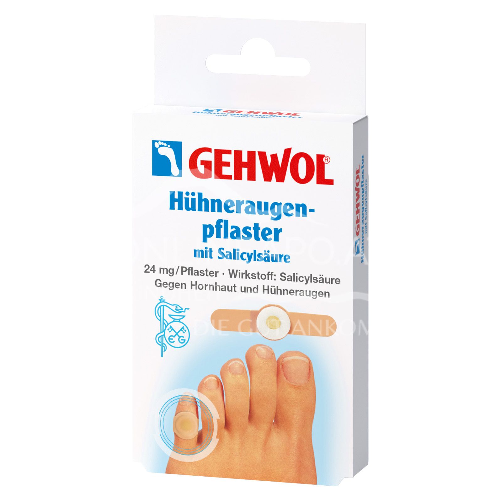 GEHWOL® Hühneraugen-Pflaster mit Salicylsäure