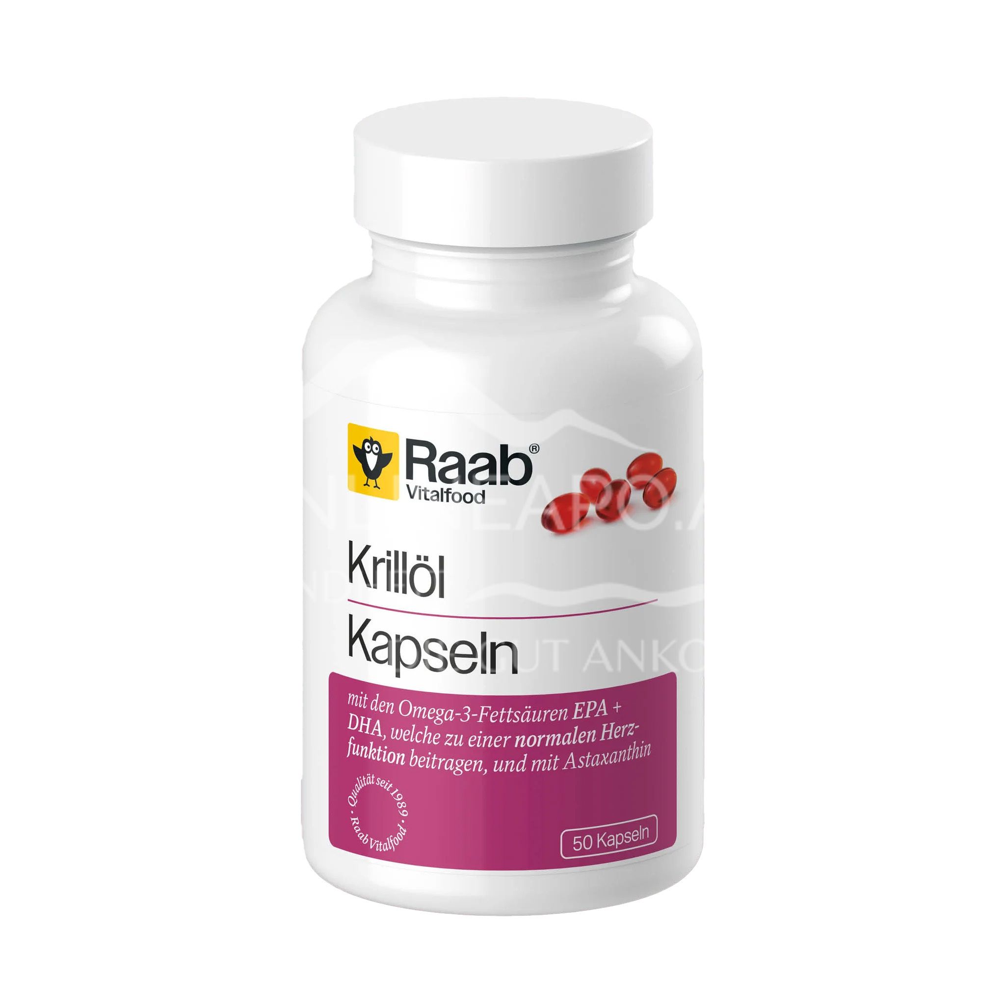 Raab® Vitalfood Krill Oil Capsules