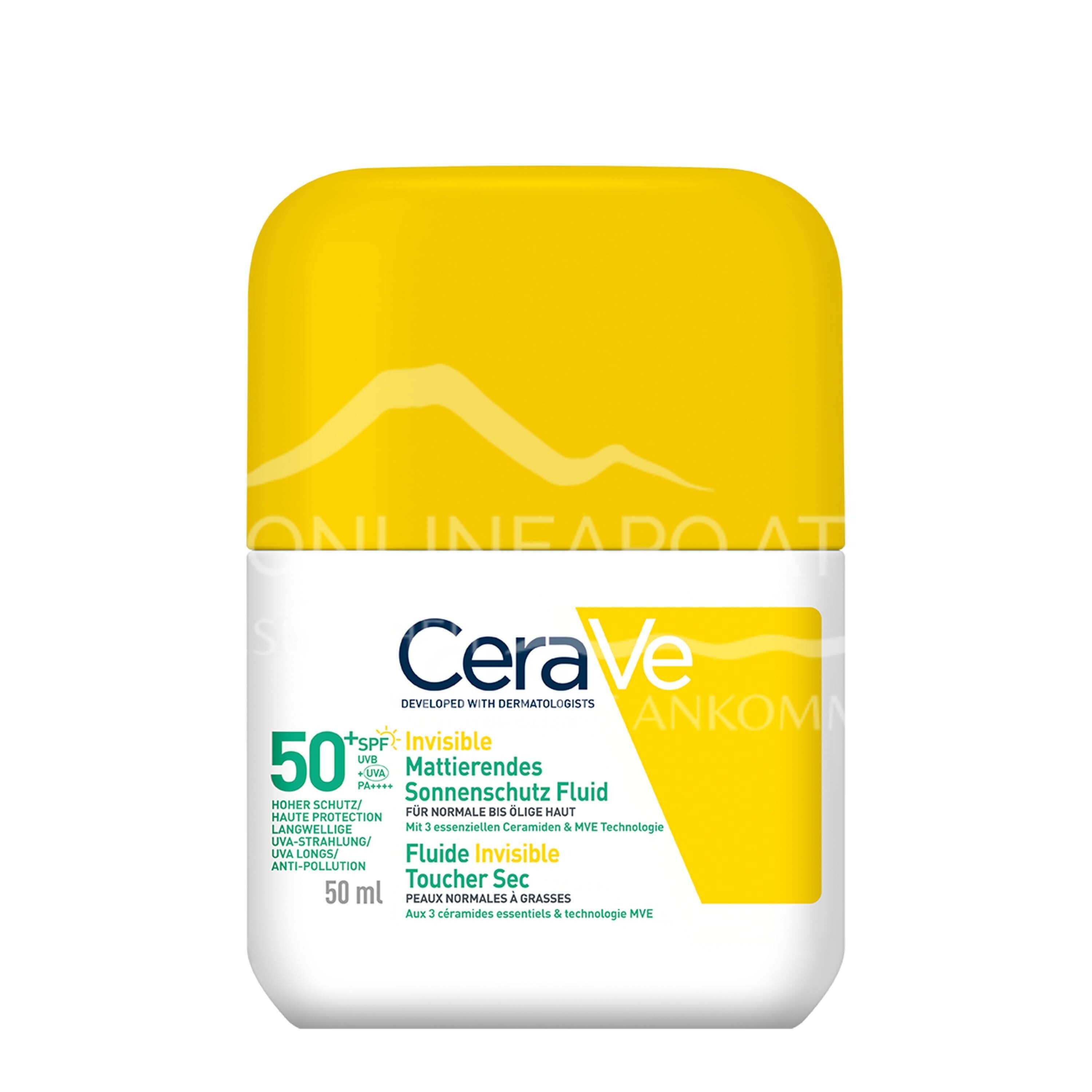 CeraVe Invisible Moisturising Sun Protection Fluid SPF 50