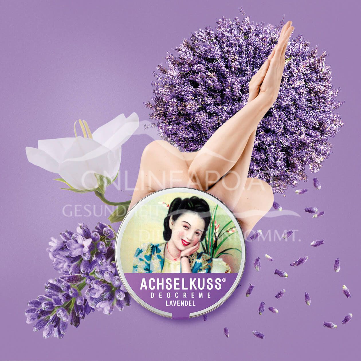 ACHSELKUSS® Deocreme Lavendel
