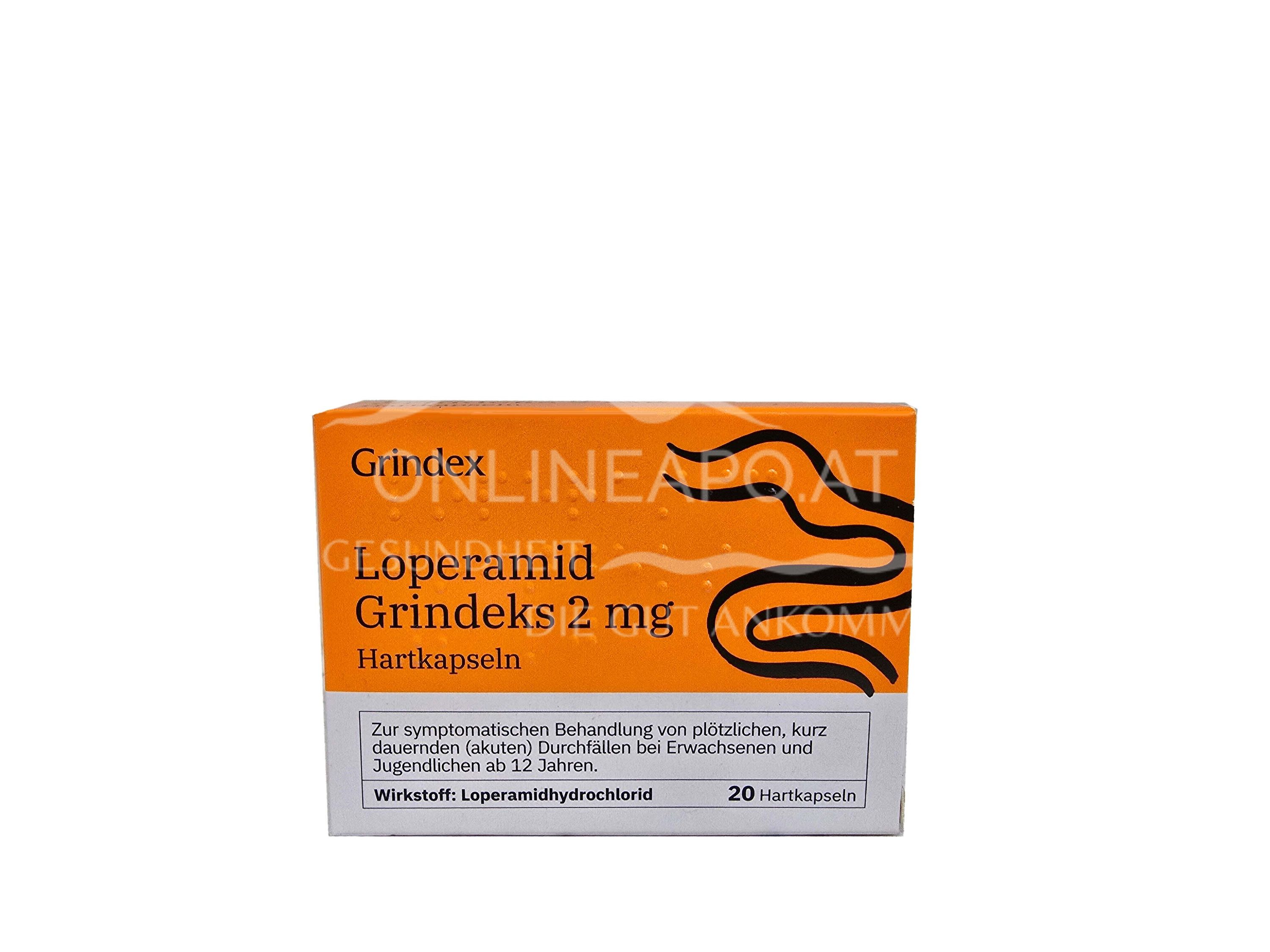 Loperamid Grindeks 2 mg Hartkapseln