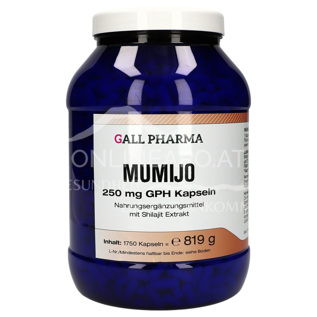 Gall Pharma Mumijo 250 mg Kapseln