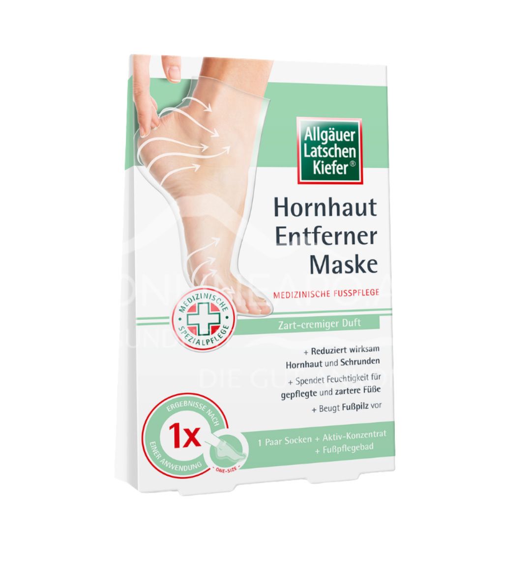 Allgäuer Latschenkiefer® Hornhaut Entferner Maske Cremig