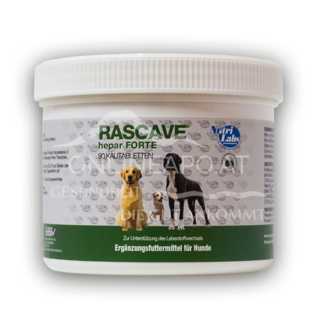 NutriLabs Rascave® hepar forte Hund Kautabletten