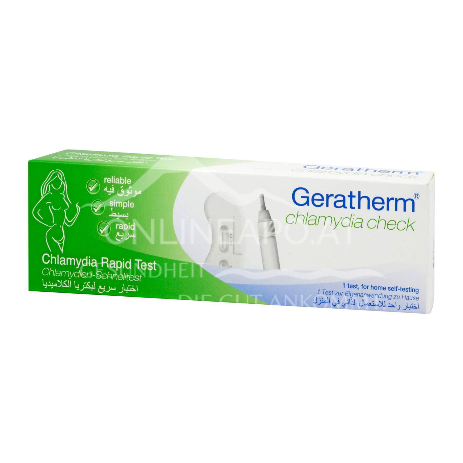 Geratherm® chlamydia check - Chlamydien Selbsttest